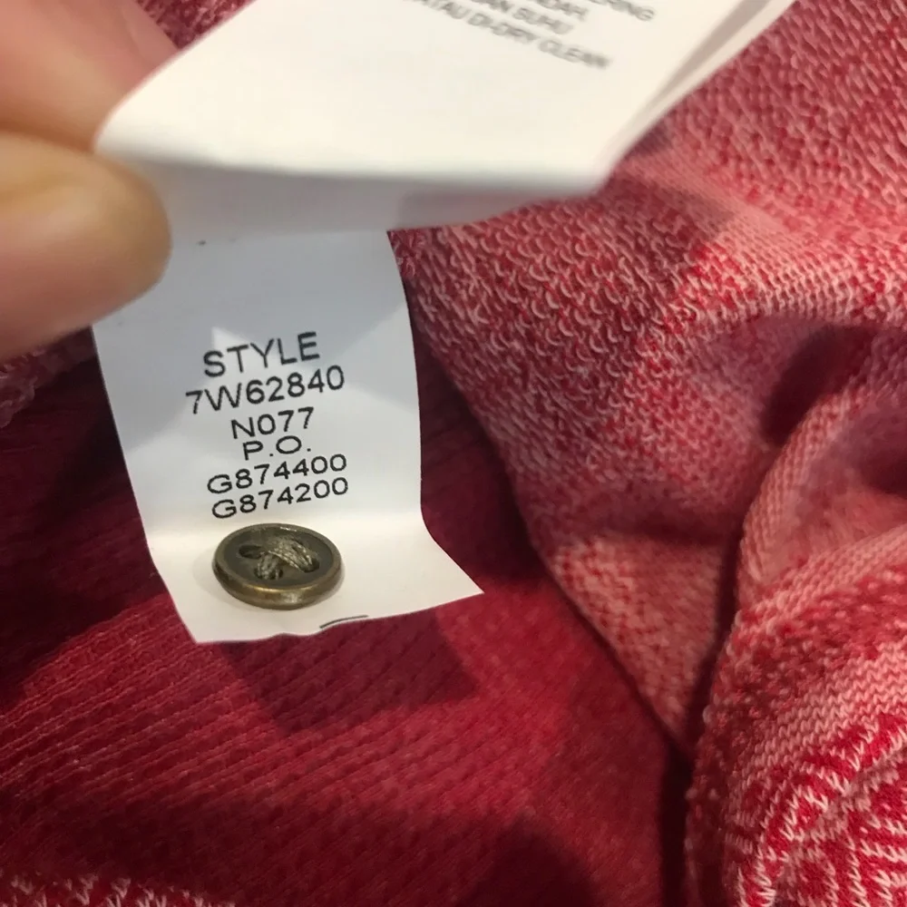 Lucky Brand Rio Red Long Sleeve Thermal - Picture 6 of 6